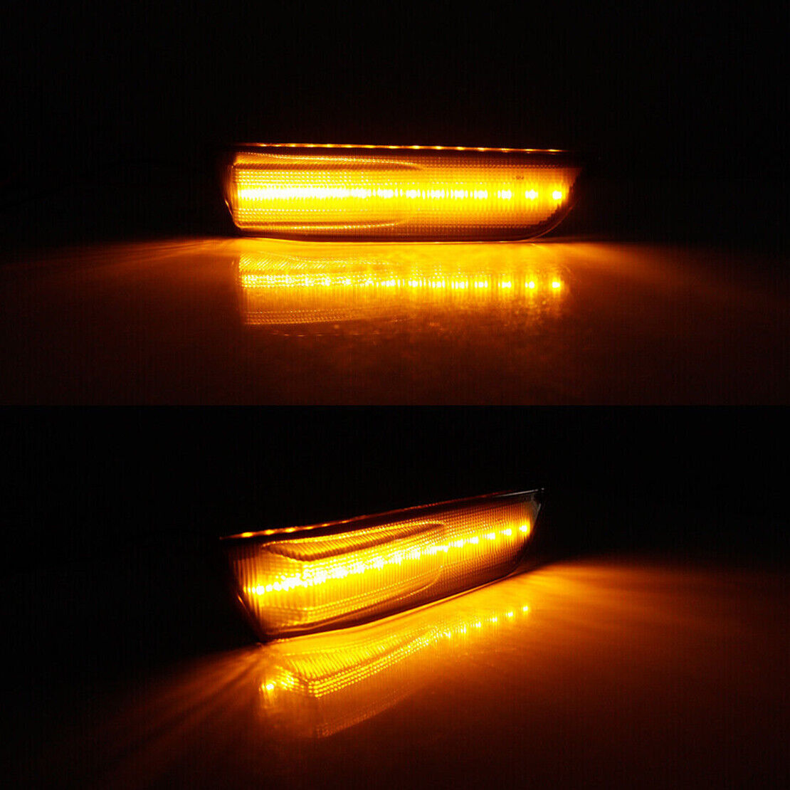 1Pair LED Front Side Marker Light Smoked Fit For Infiniti G35 2D Coupe 03-07 New
