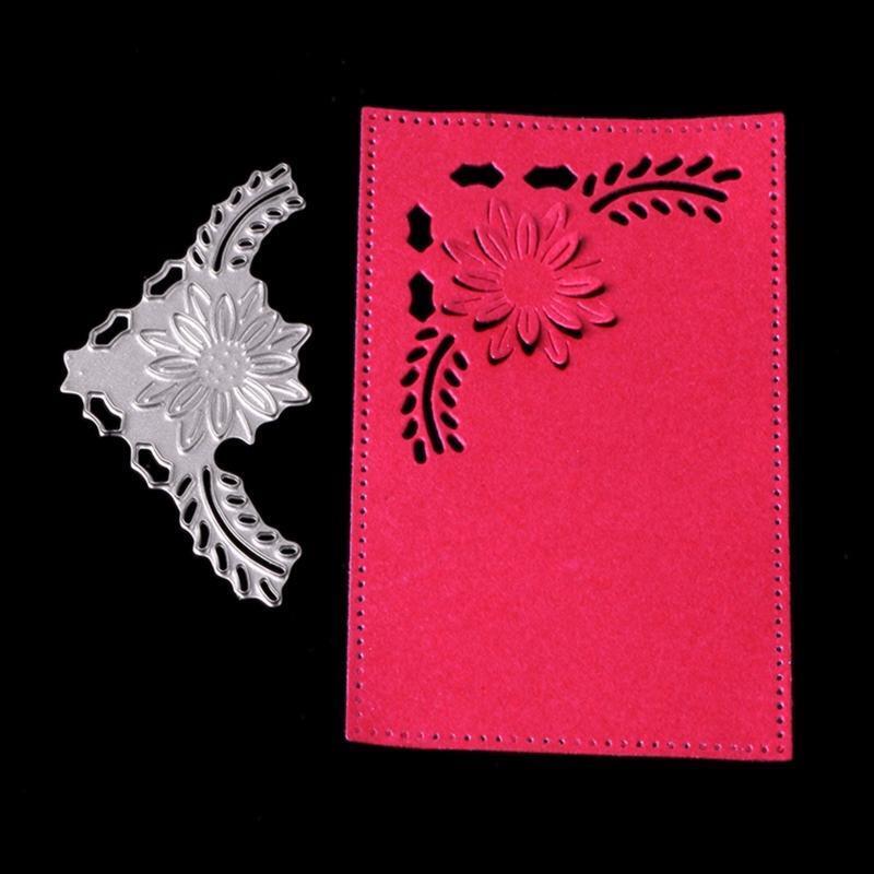 Carbon Steel Cutting Dies Stencil Template Mold for DIY Album - Flower Embossing