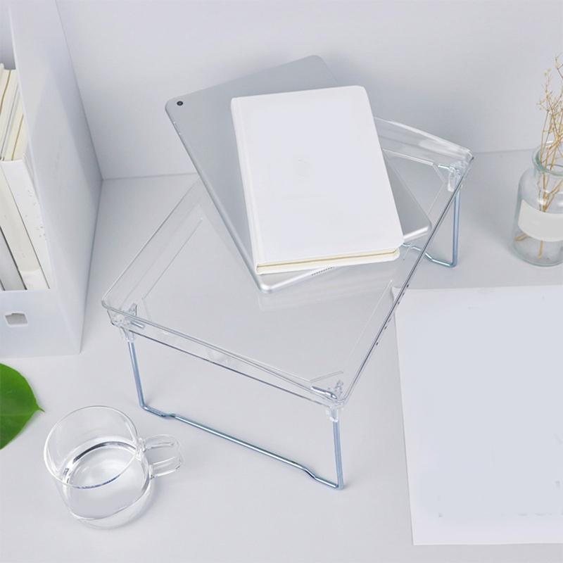 Practical Storage Rack Organizer Foldable Cosmetic Stationery Sundries Holder