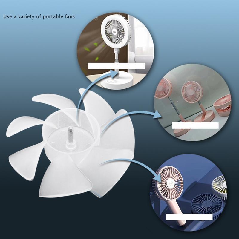 Universal Household Plastic Fan Blade Exhaust Fan Replacement Part 7 Leaves