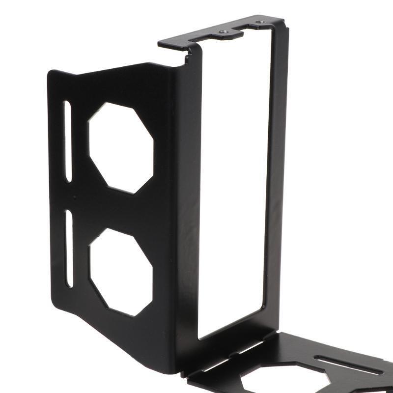 DIY Metal Graphics Card Bracket Riser Fixed Vertical ATX Case PCI-E 16x x16