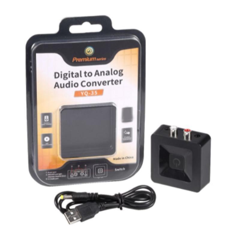 Wireless Bluetooth-Compatible Audio Adapter for Smartphones & Tablets