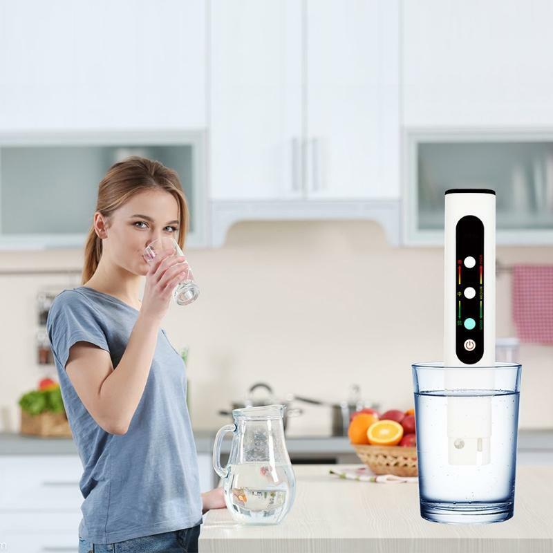 Digital Water Quality Test Meter w/ +/- 2% Readout Accuracy PH TDS Tester Meter