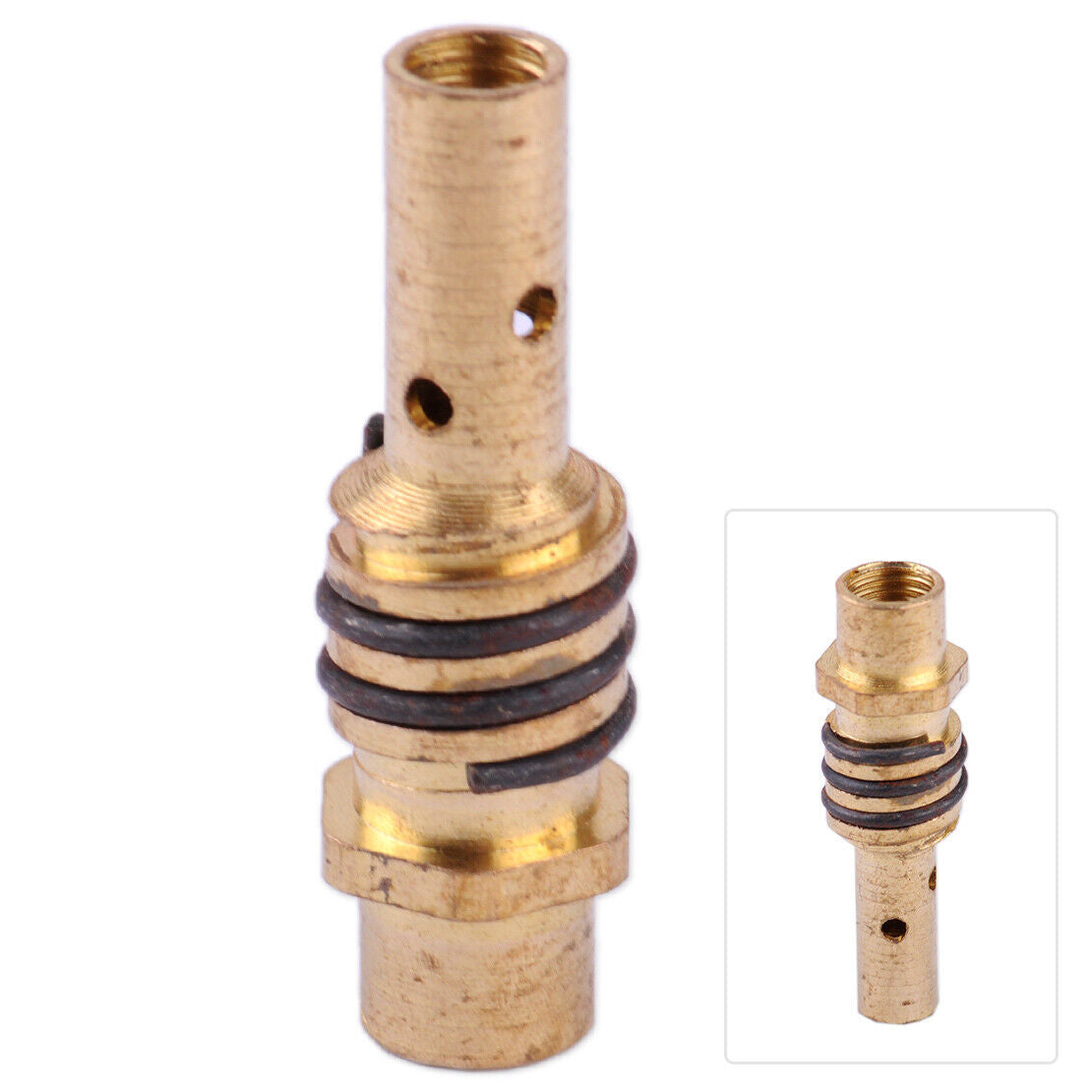 5pcs MB 15AK MIG/MAG Welding Torch Copper Connect Tips Holder Rod Replacement Li