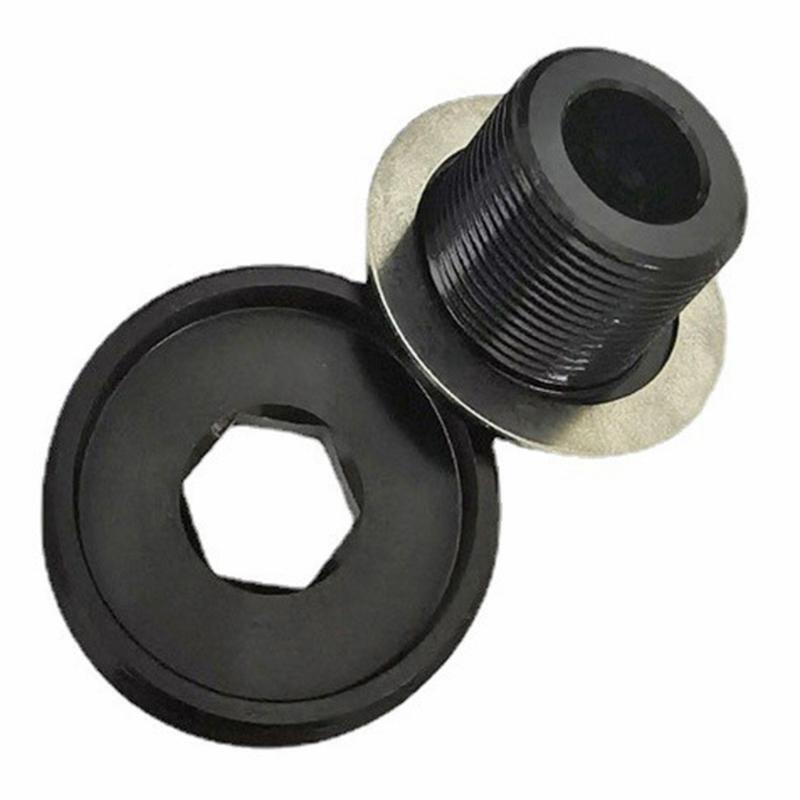 Bike Crank Arm Bolt,Bottom Bracket Bolt M18-30mm Splined Bike BB Axis Screws