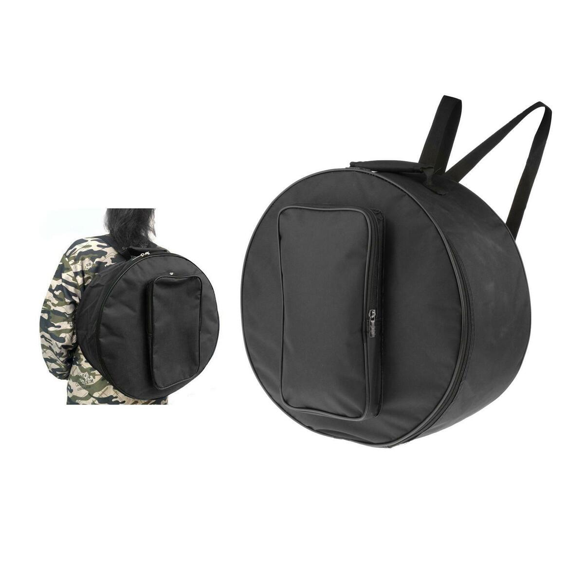 Black Oxford Cloth Snare Drum Bag Case  Instrument Accessory