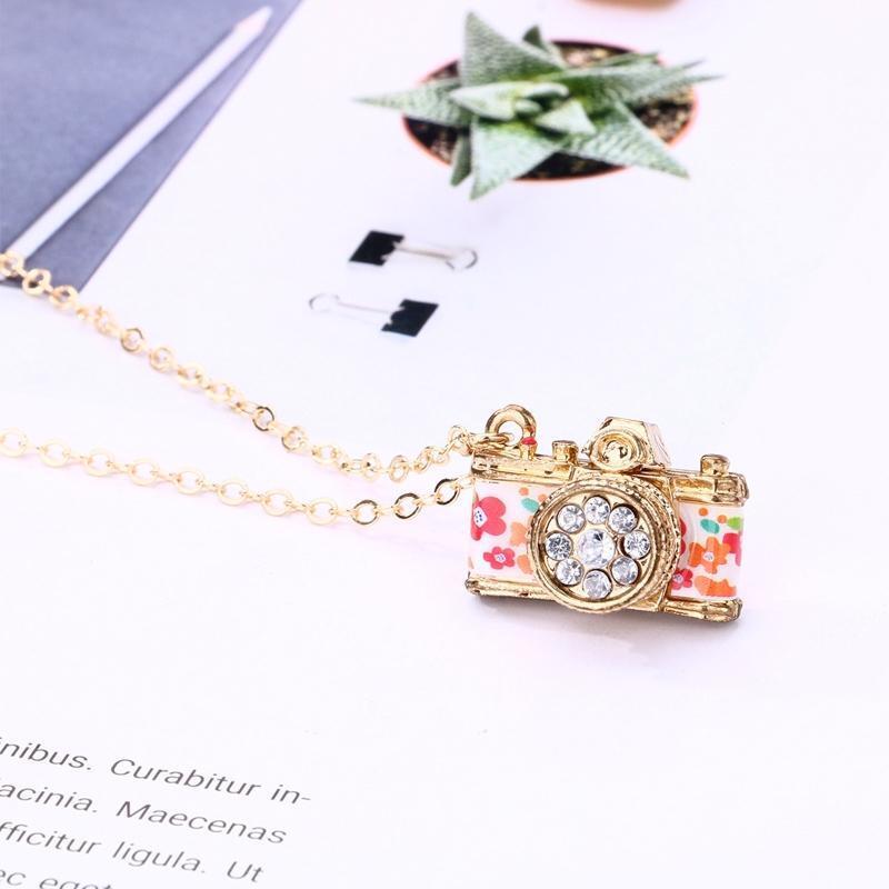 Flash Camera Pendant Necklace Photoflash Camera Necklace Camera Exquisite