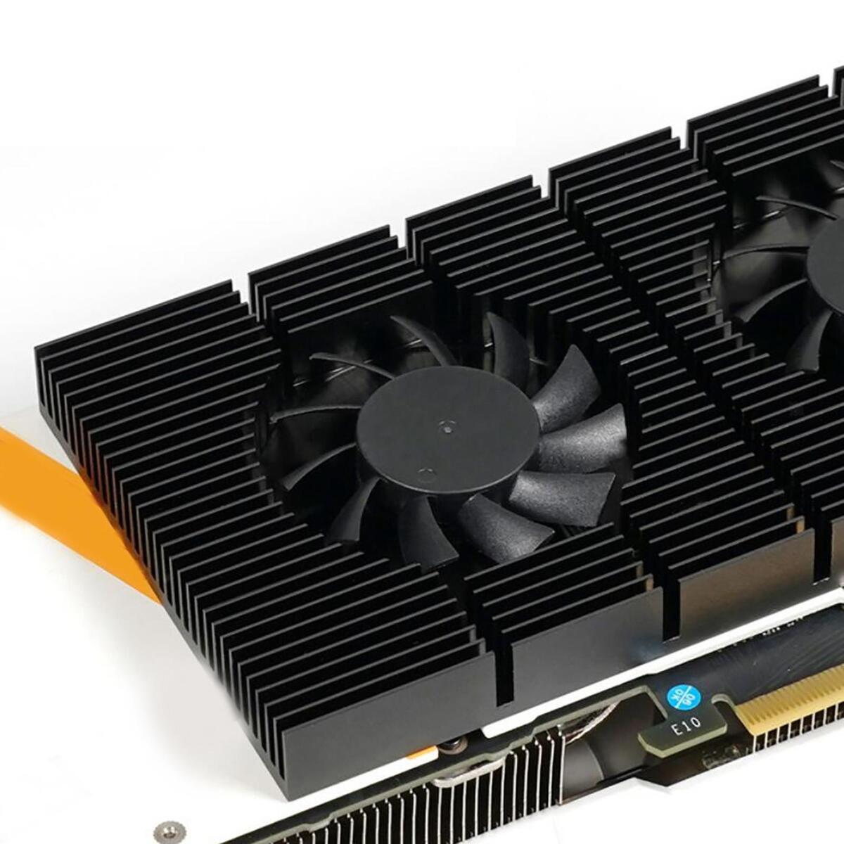 Graphic Card Backplane Cooler Adjustable Speed for RTX 3090 3080 Series Card