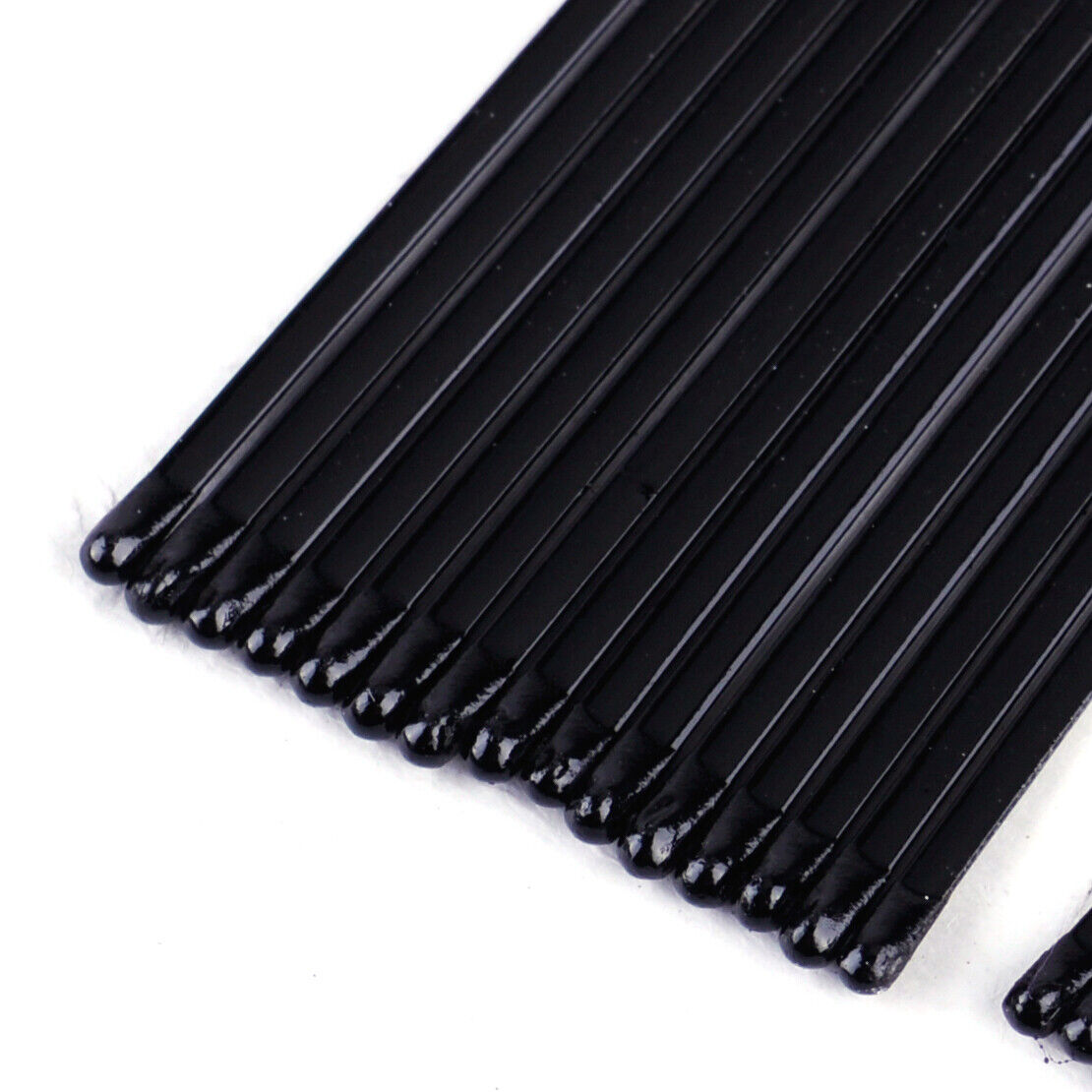 60x 4.5cm Black Invisible Hair Clips Wave Top Bobby Pins Grips Salon Barrette Li