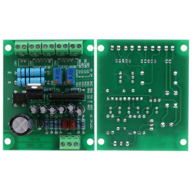 Amplifier DB Audio Level Panel Meter VU Backlight Driver Board 12V Input Backlit