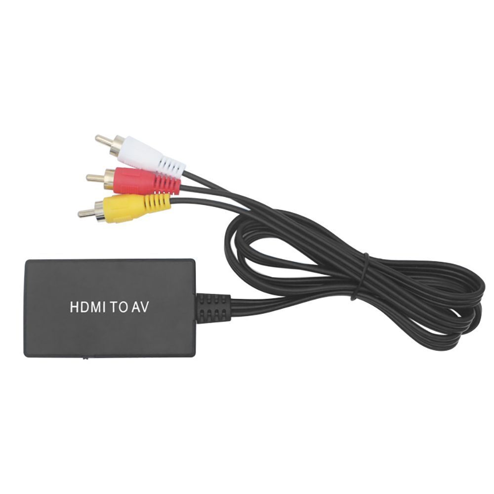 Cables Adapter HDMI to AV Converter HDMI to Video Audio PAL/NTSC RCA to HDMI