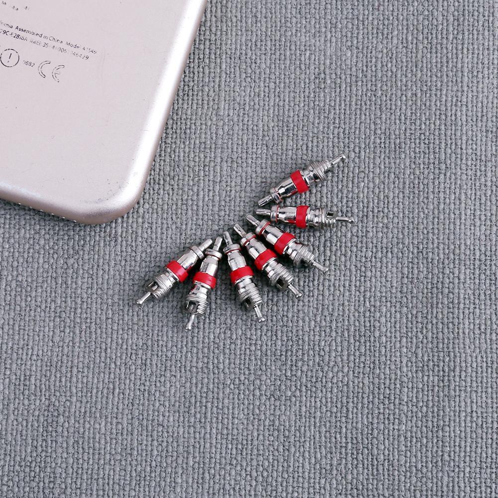100pcs Car Motorcycle Bicycle Tyre Tire Valve Stem Cores for Schrader Valve