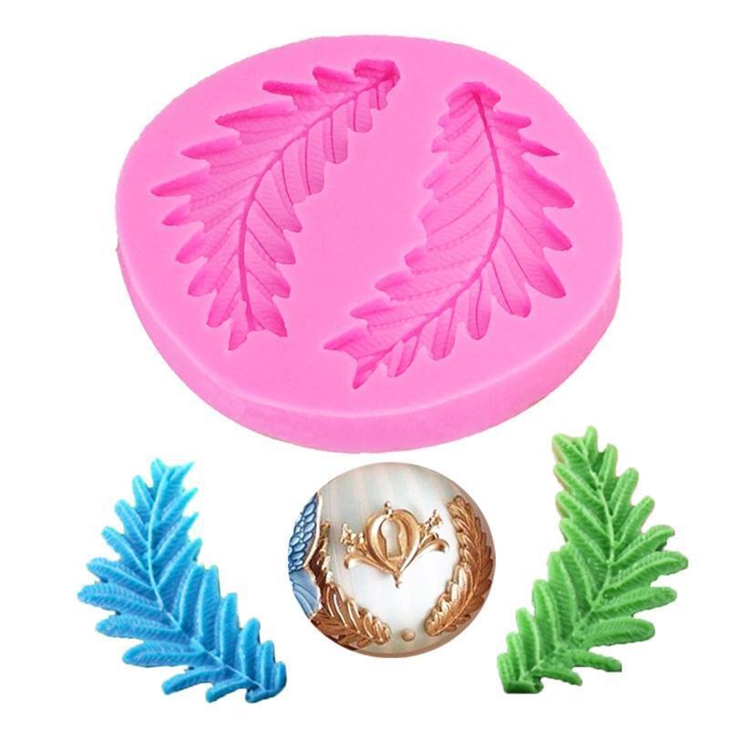 Washable Olive Leaves Molds Fondant Mould for Cake Candy Chocolate Baking Party