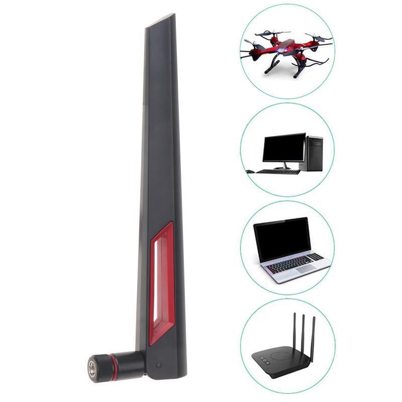 WiFi Antenna Dual Band 2.4GHz 5.8GHz 10 DBI SMA or RP-SMA Router for PCI-E WiFi