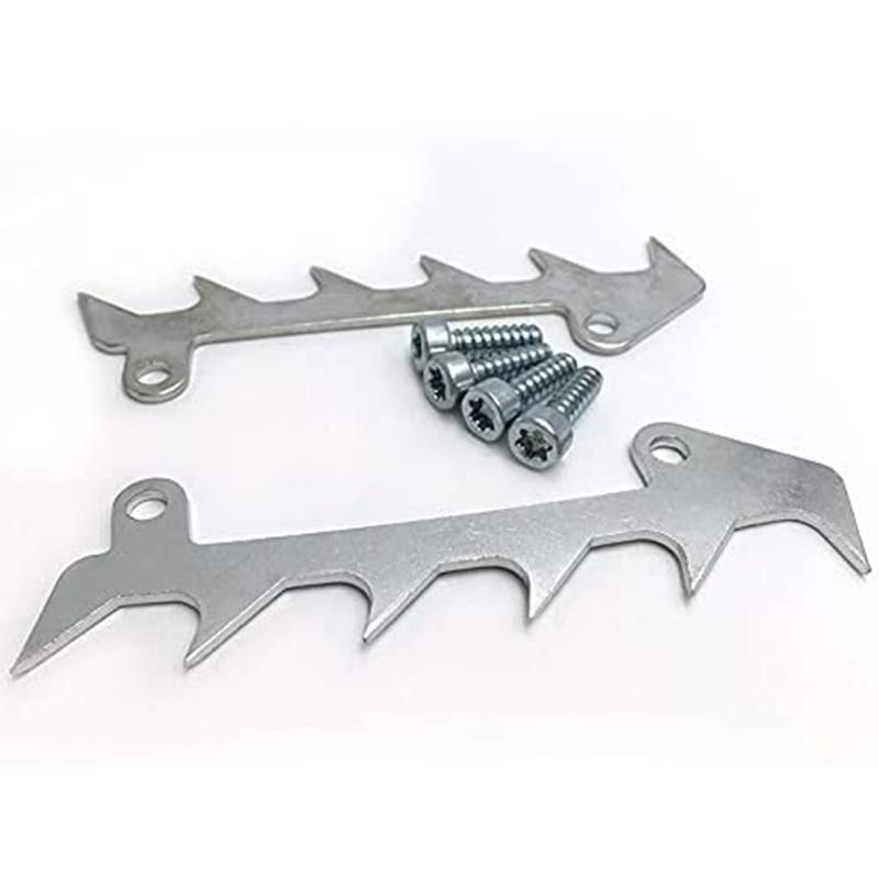 2 Pair Bumper Spikes Felling Screw Kits Metal Chainsaw Spare Parts for  017 018