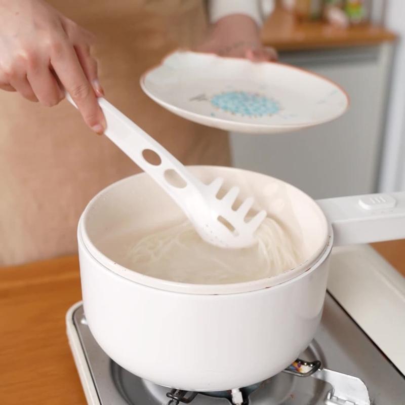 Pasta Noodle Spoon Scoop Colander Noodle Spaghetti Ladle-Slot Spoon Plastic Gift