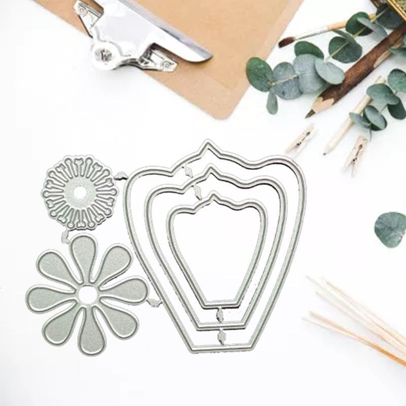 Creative Cutting Die Flower Metal Die Cutter Scrapbooking Aesthetic Ornaments