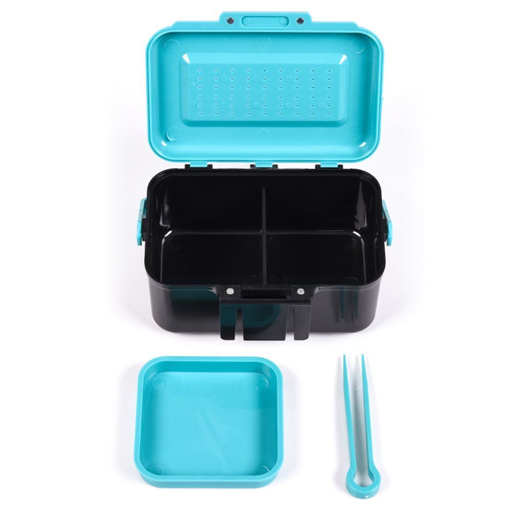 ABS Carp Fishing Tackle Fly Bass Earthworm Lure Red Worm Boxs Live Bait Box