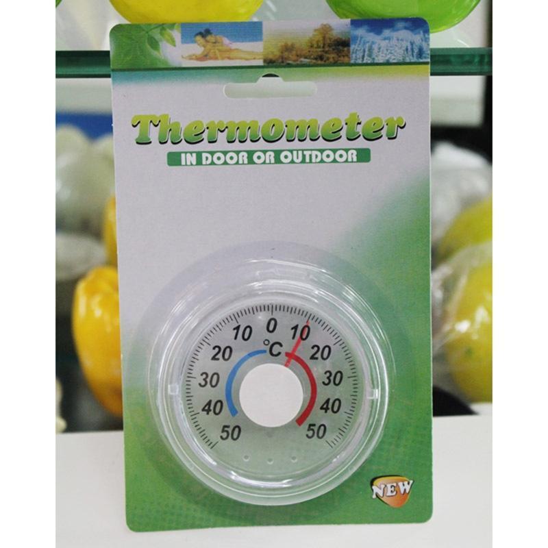 Window Thermometer Temperature Indoor/Outdoor Temp Monitor Meter for Household