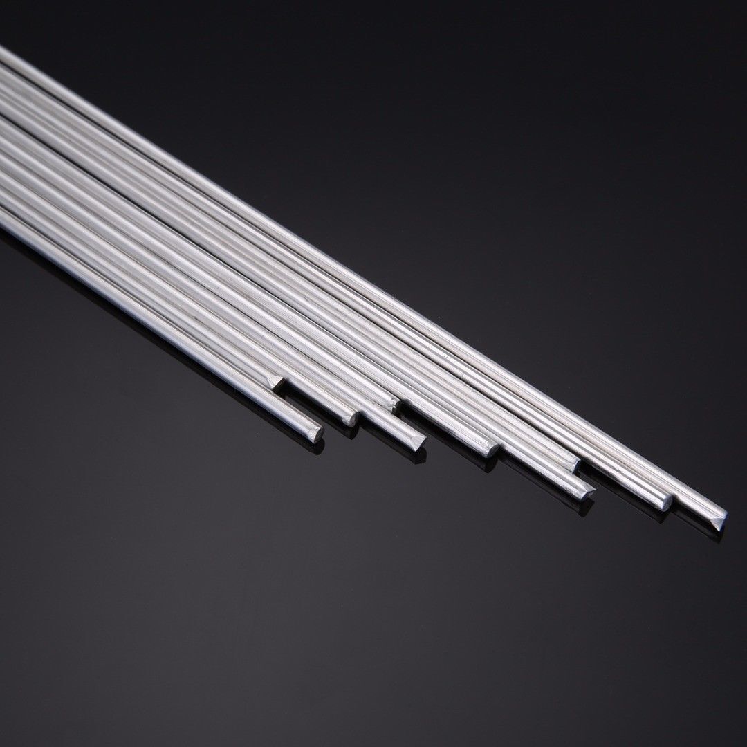 10pcs 2.4x330mm Low temperature Aluminum Alloy Filler Rods Welding Brazing Wire