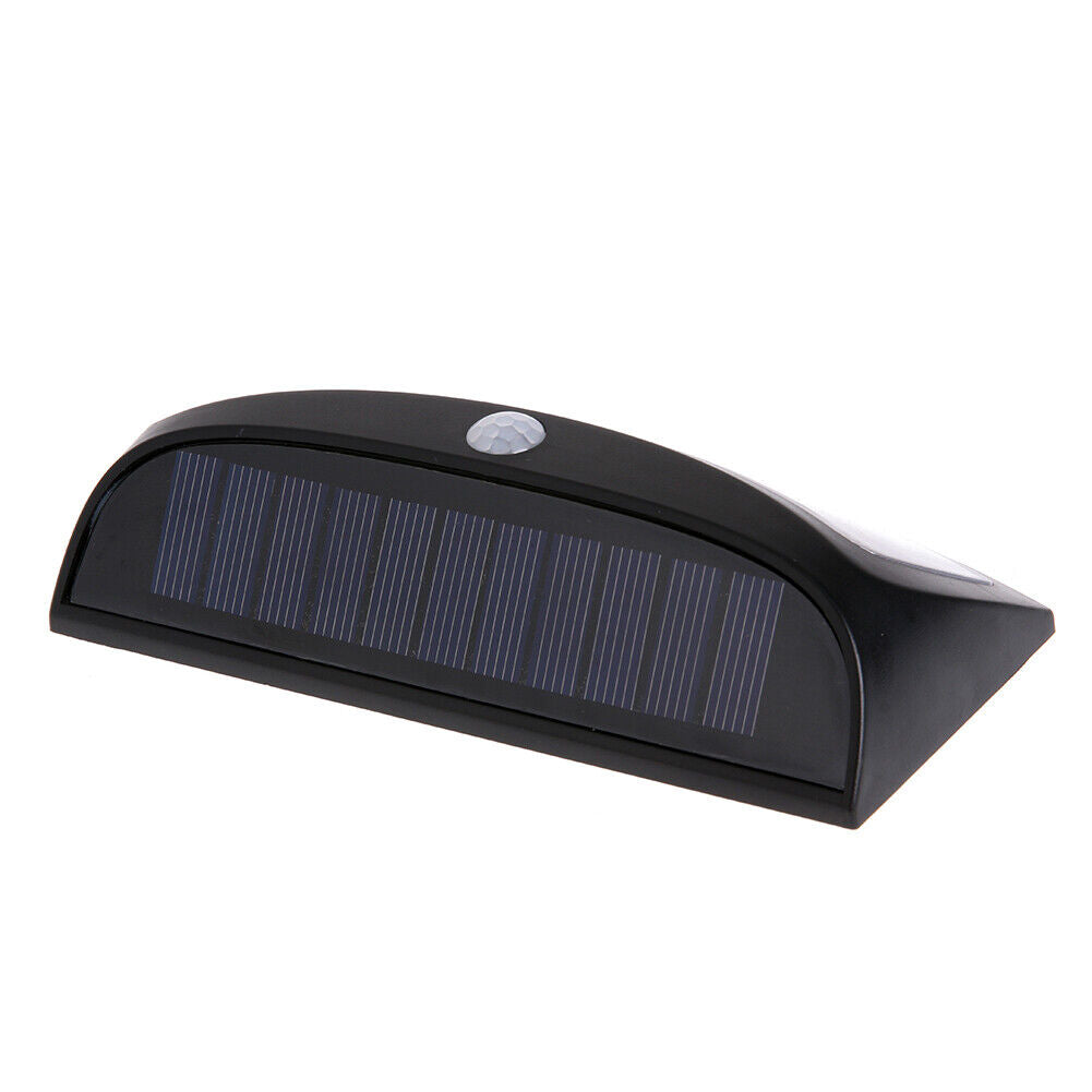 Solar Motion Sensor Light LED Outdoor Wall Lamp for Garden Fence Yard