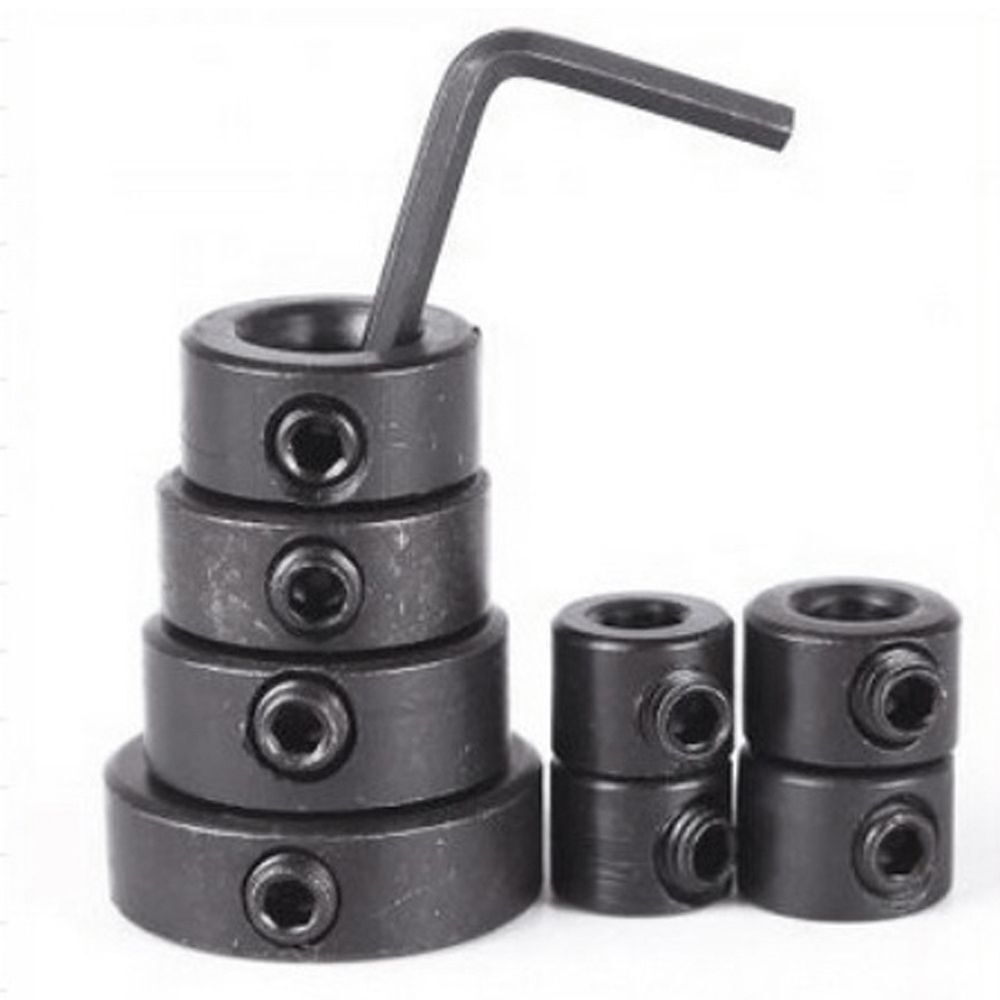 Kit Collars Locator Drill Bit Limited Ring Hex Wrench Depth Stop Positioner