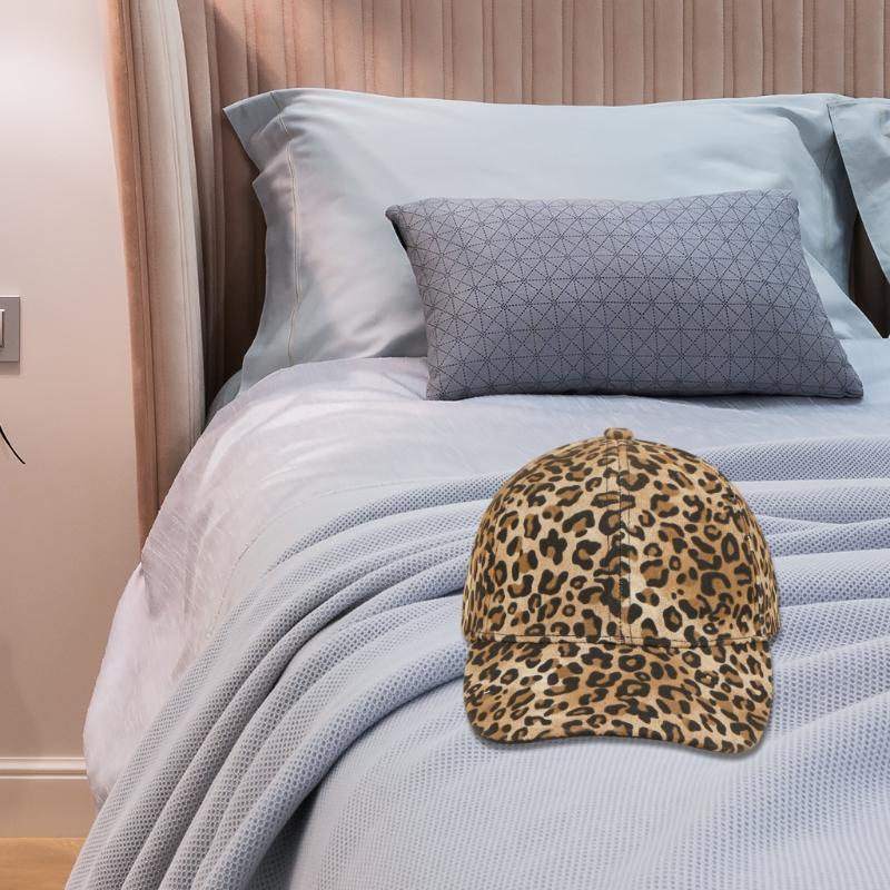 Dad Hats for Men Women Baseball Caps with Printed Leopard with Wide Curved Brim