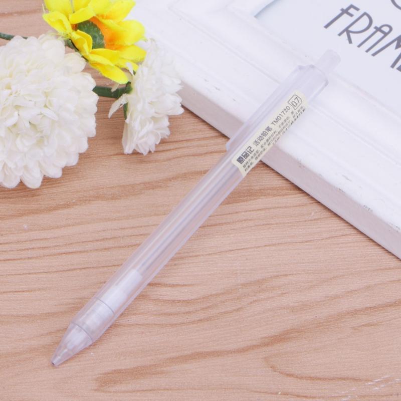 Plastic Mechanical Pencil Transparent Automatic For Students Korean Stationery