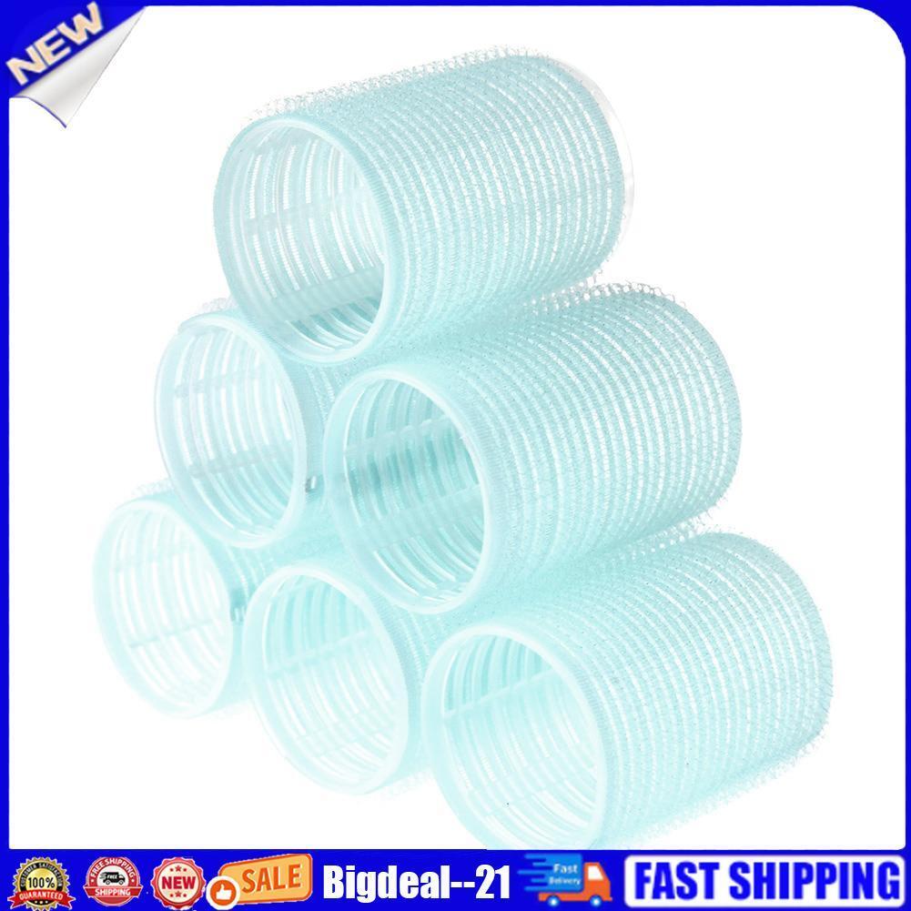 6pcs Hair Roll Magic Hairdressing DIY Big Waves Curling(Random Color)