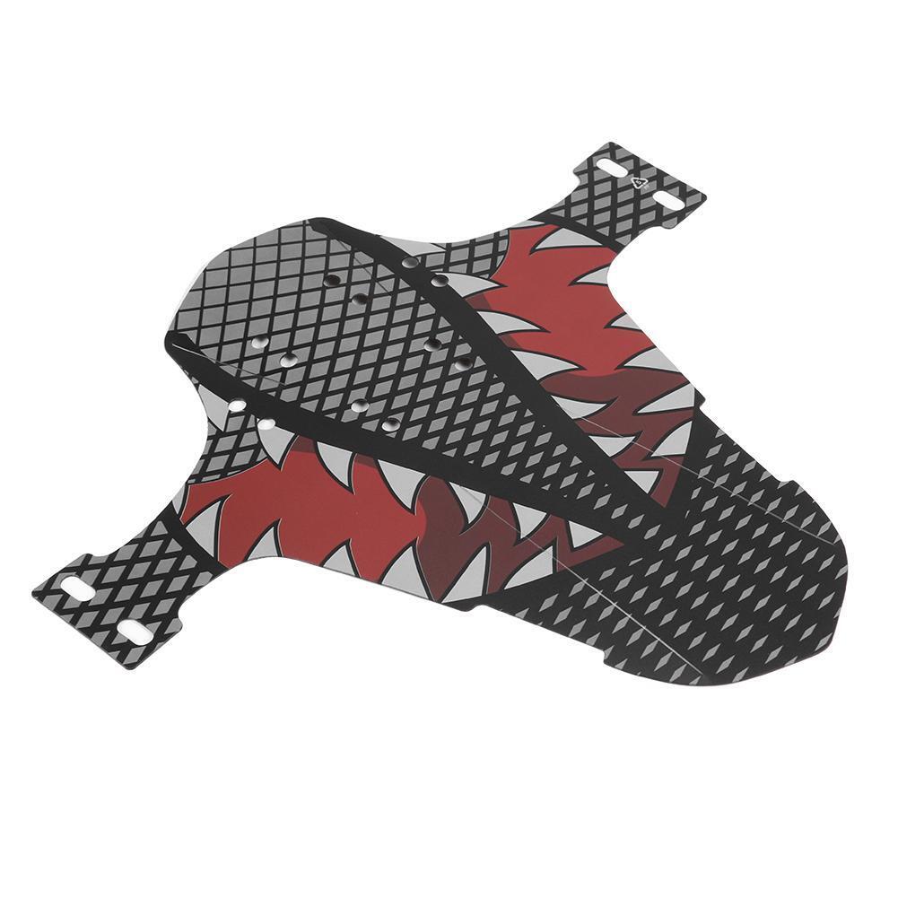 Plastic Road Bike Guards Fender Front Rear Mudguard Wings Cycling Parts (B)