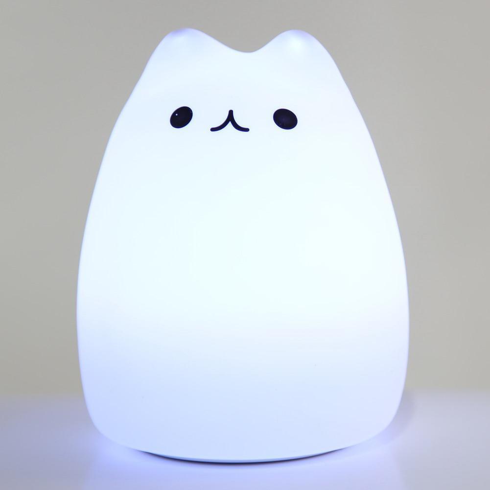 Colorful Animal Silicone Meng Pet Cute And Colorful Light Lamp Night Light