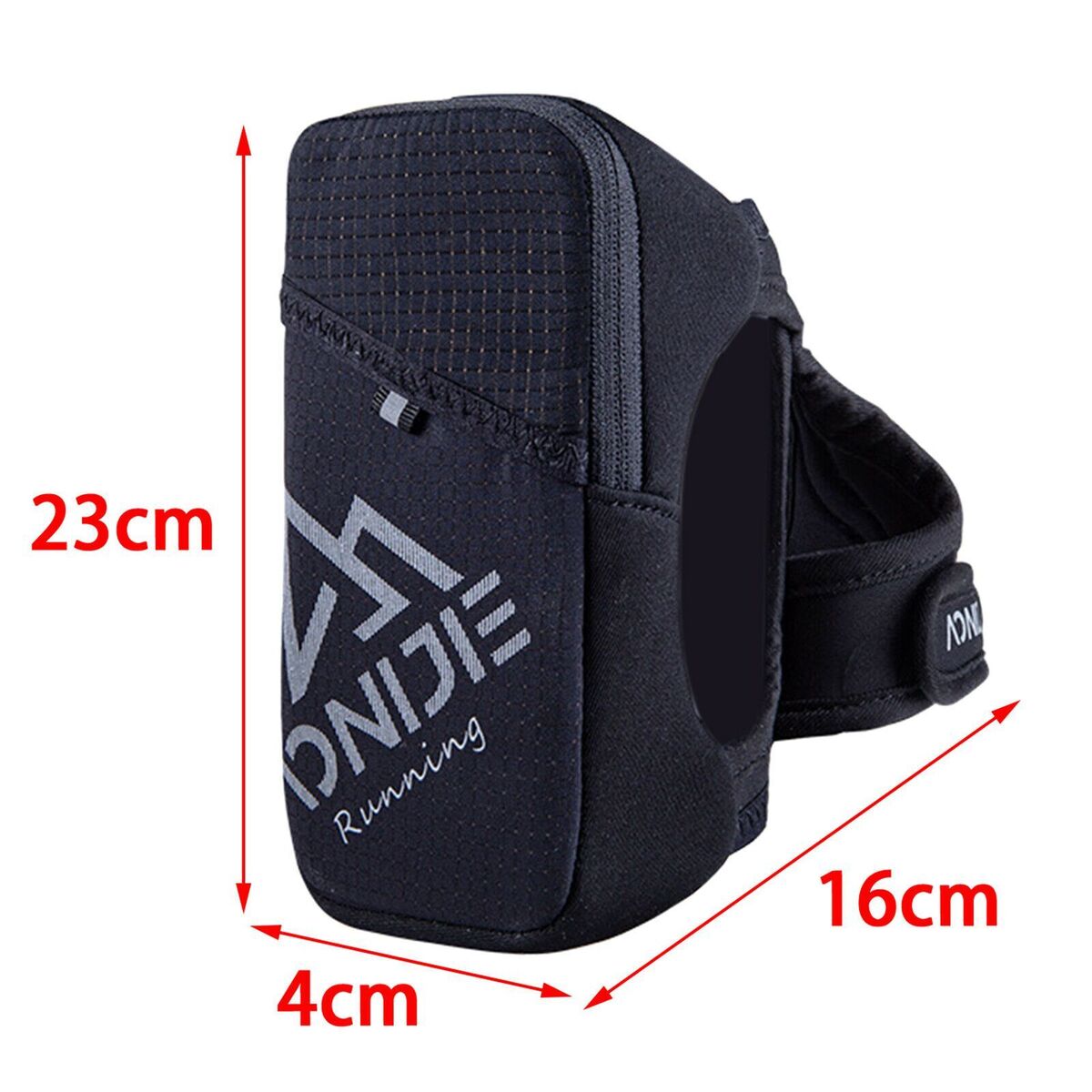 Sports for Running Handheld Case Tote Bag Sleeve Holder Water Bottle Pouch