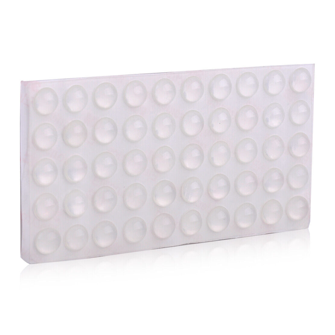 40x Self Adhesive Silicone Rubber Cabinet Door Pad Bumper Stop Damper Cushion Li