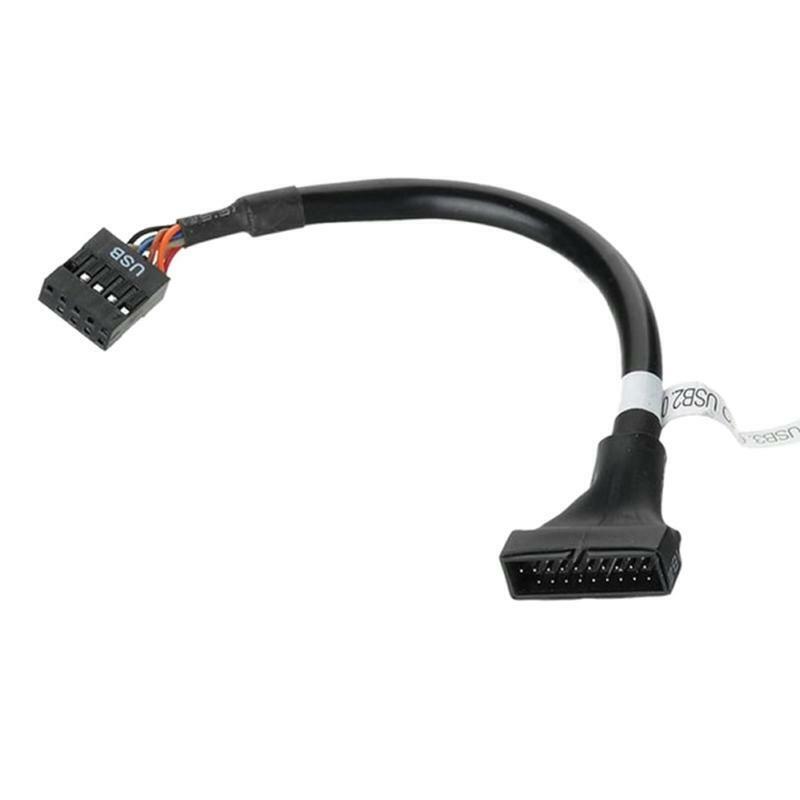 USB3.0 toUSB 2.0 19/20 Pin USB 3.0 Female to 9 Pin USB2.0 Male Motherboard Cable