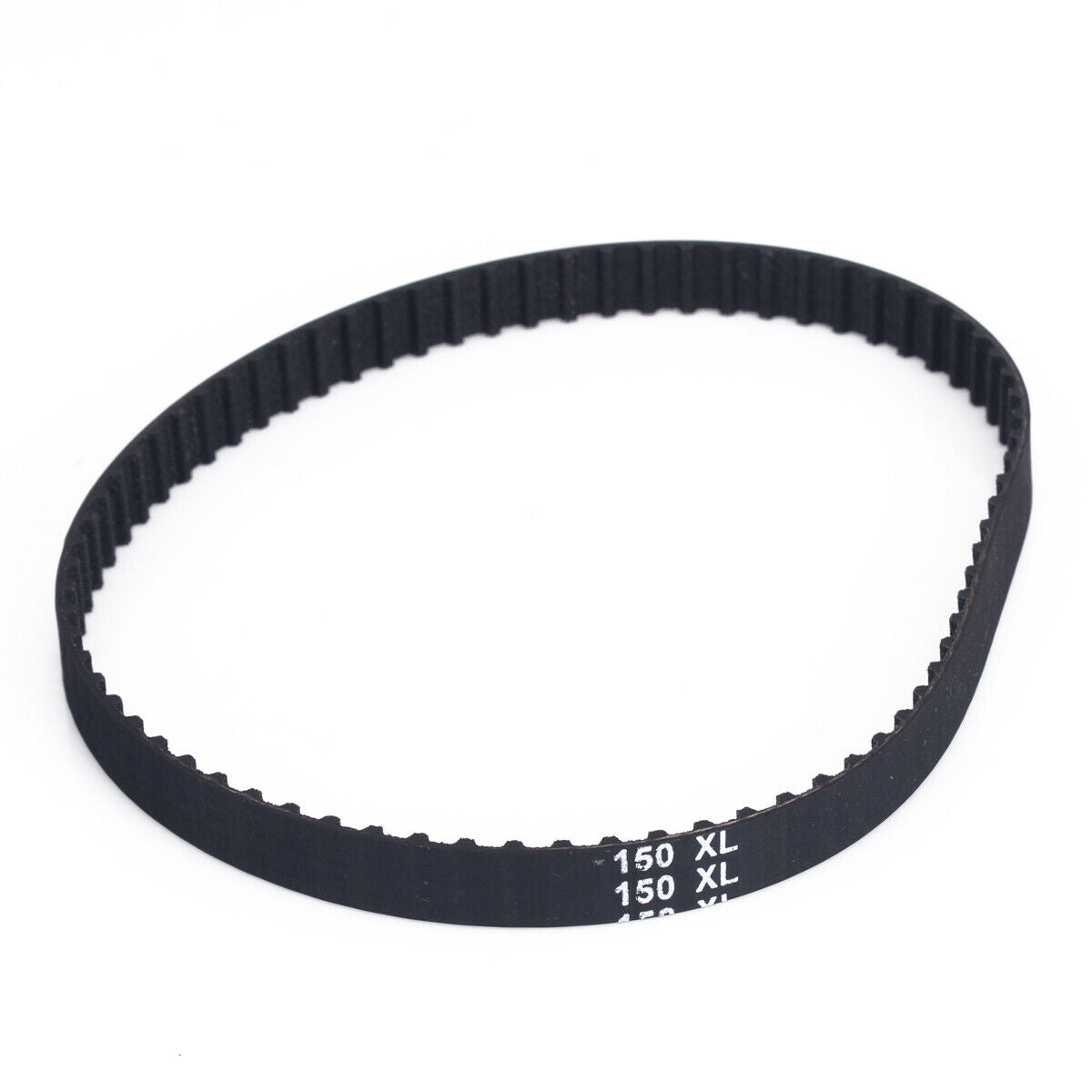 10mm 150XL037 Black Timing Belt 75 Teeth Cogged Rubber Geared Drive Belt Tool
