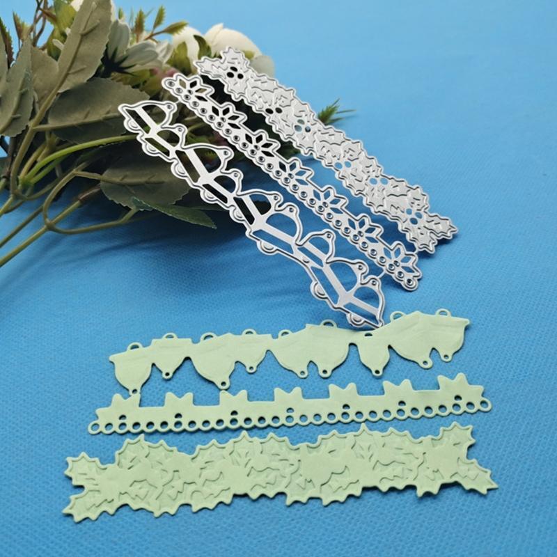 Christmas Bell Metal Cutting Dies Stencil DIY Scrapbooking Album Paper Card Mold
