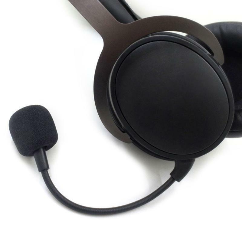 3.5mm Jack Microphone with Detachable Foam Cover for Hyper-x Cloud Mix