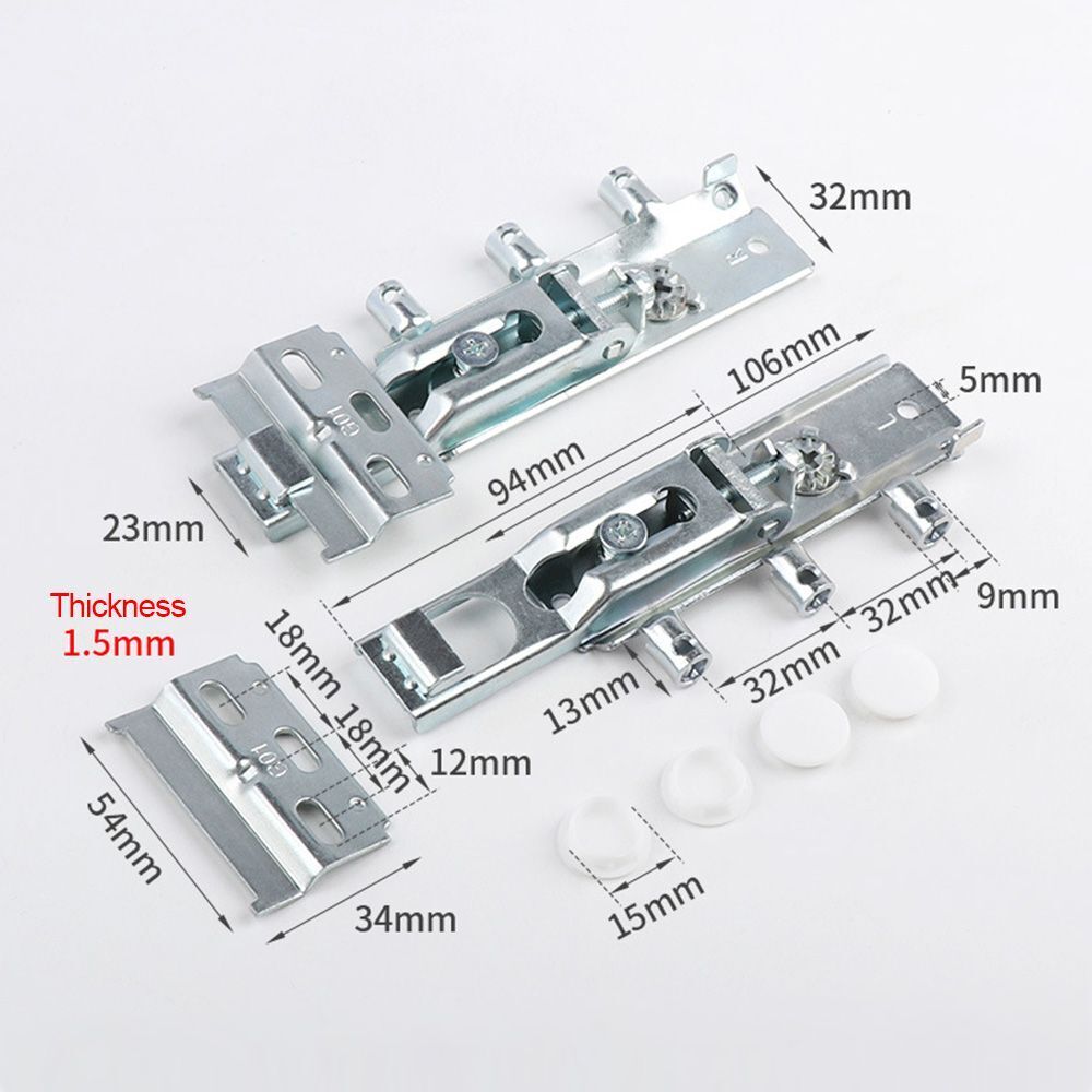 Wall cabinet fixing accessories Cabinet hanging parts Invisible Hanging code