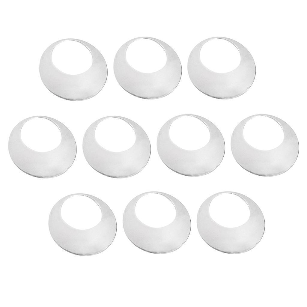 10 Pieces Stainless Steel Connector Charms for Jewelry Making DIY Necklace