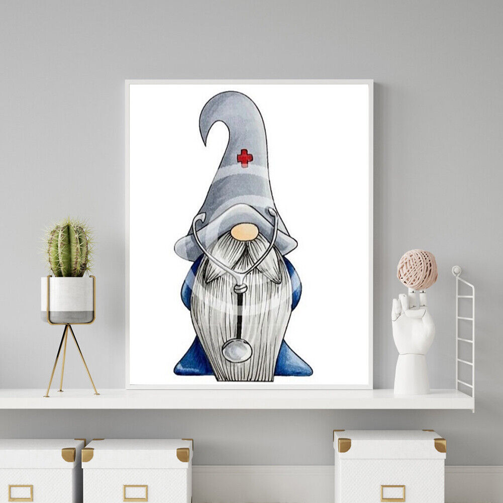 Cartoon Goblin 5D DIY Full Round Drill Diamond Painting Mosaic Decor Craft