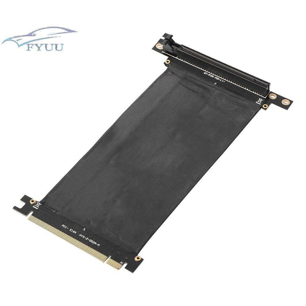 PCIe 3.0 16X Extension Cable PCI-E Express 16X to 16X Riser Card Ribbon Extender