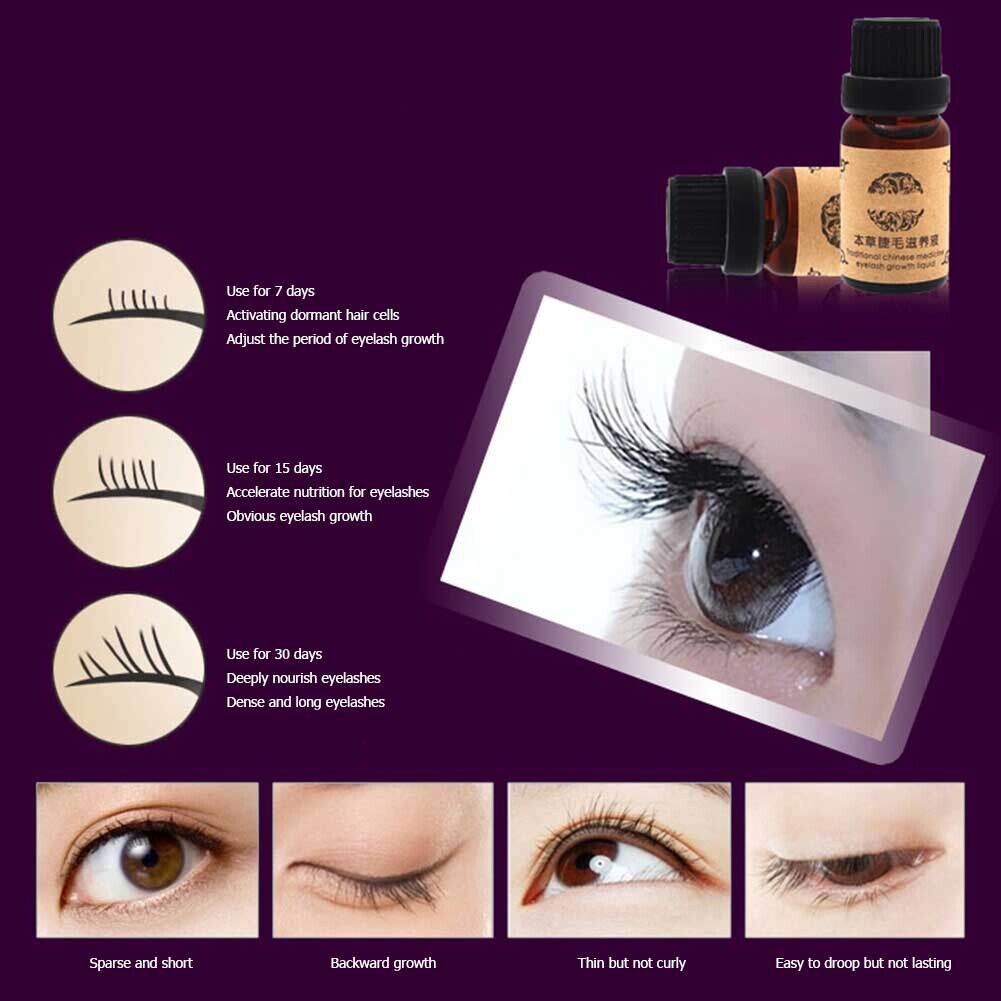 Eyelash Growth Serum Liquid Eye Lash Eyebrow Enhancer Nourishing Treatment