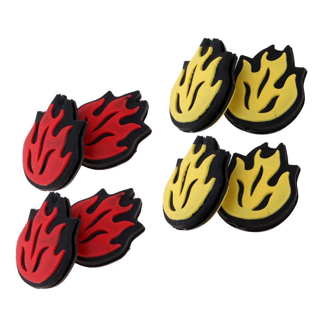 8pcs Silicone Tennis Vibration Dampener Shock Absorber Sports Players Gift