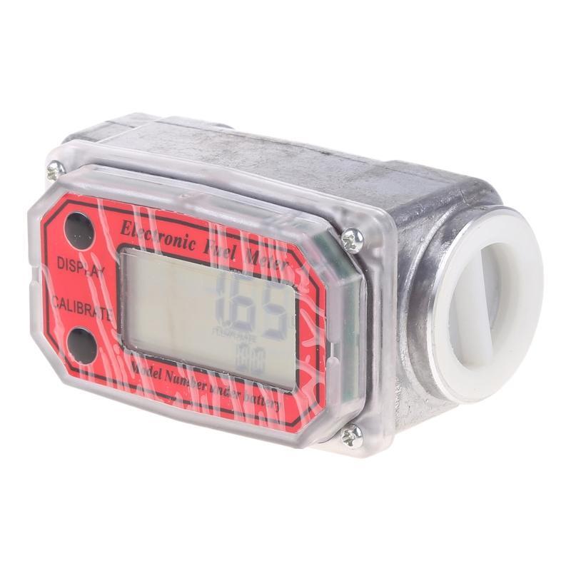 Upgraded Turbine Flow Meter Electronic Digital Flow Meter Meter Display Chip