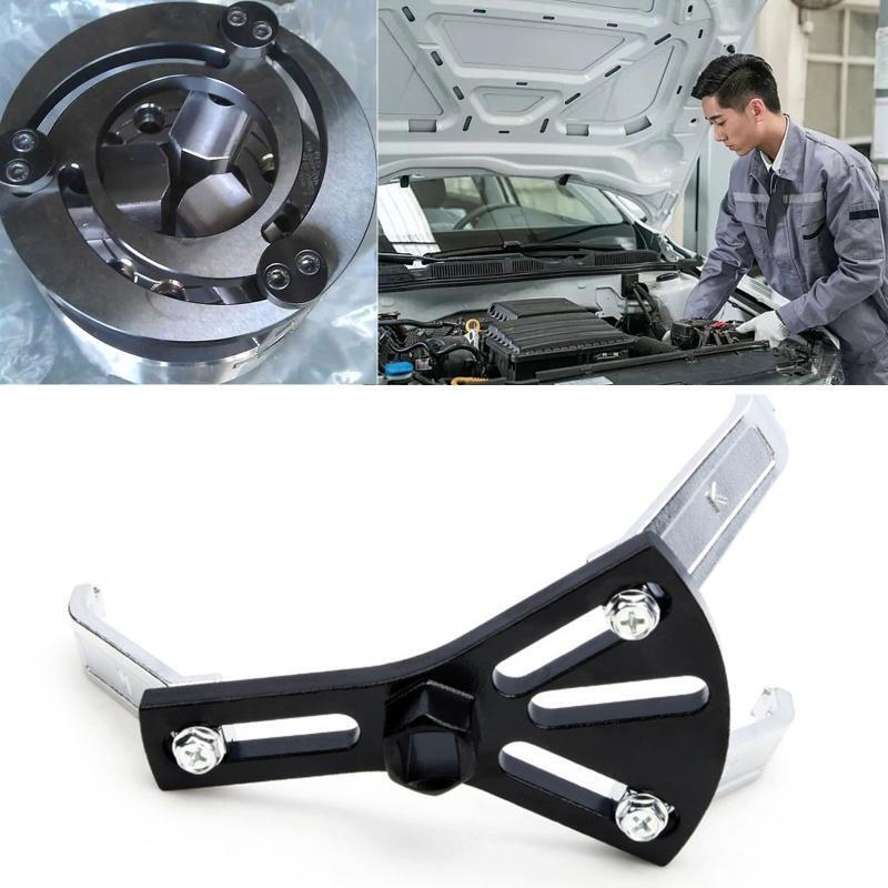 Fuel Pump Removal Tool Carbon Steel Oil Pump- Cover Wrench 3 Claws Type for Car