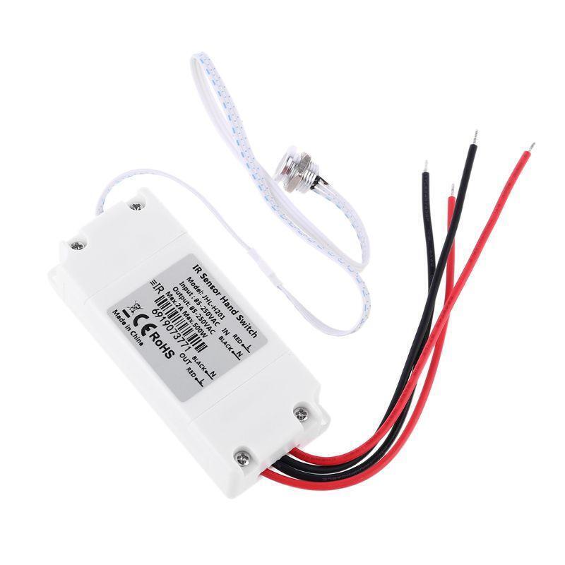 Touchless IR Motion Sensor Switch with 4 Cable Lighting PIR Sensor Switch