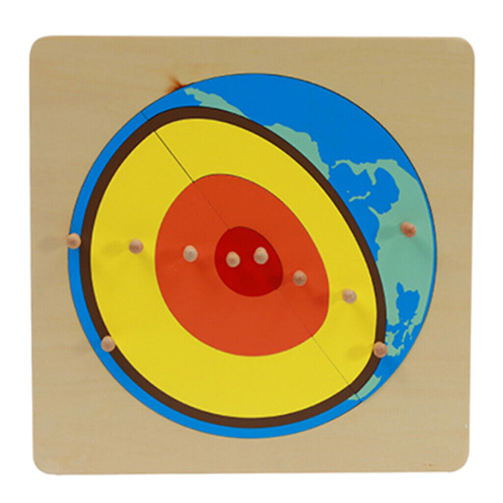 Montessori Geography Material puzzle playing of 's Interior Composition