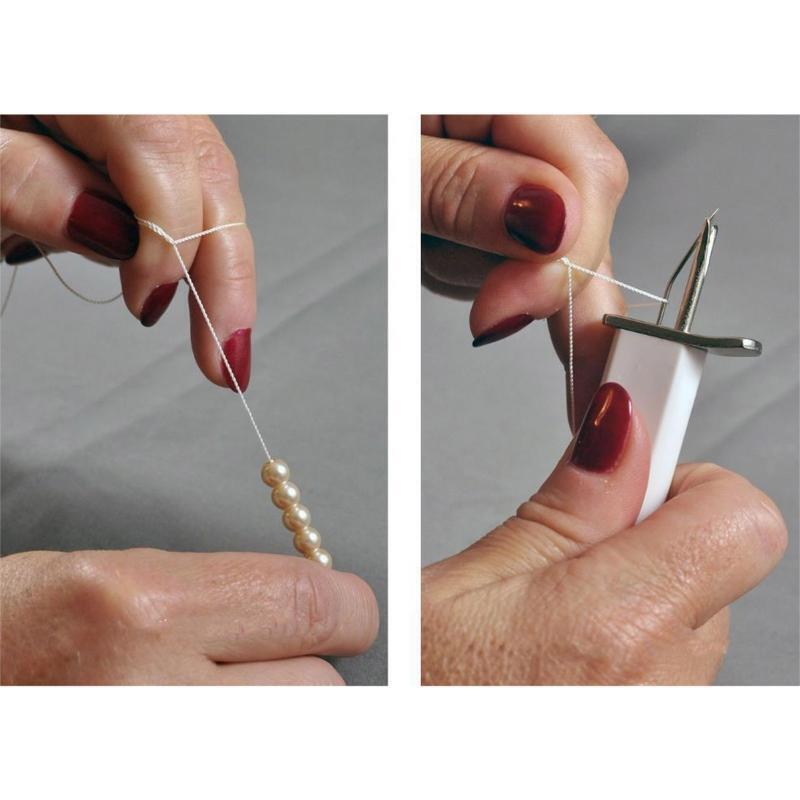 1 PC Beeds Knotting Create Secure Knots DIY Jewelry Making Crafting Knotter