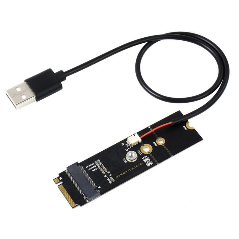 PCI-E PCI Express M Key to A Key Connector Supports 2230 2242 2260 2280 M.2 SSD