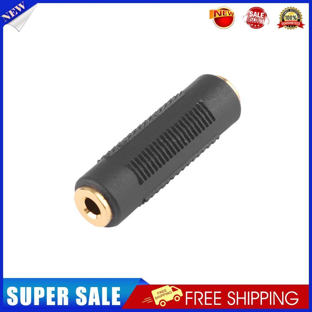 3.5mm Female to 3.5 mm Female Connector F/F Stereo Audio Coupler Adapter